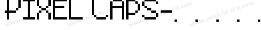 Pixel Caps字体转换